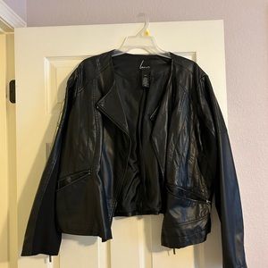 Lane Bryant Leather jacket.